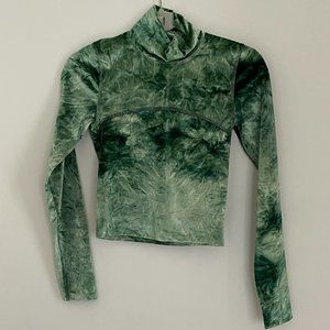Wilfred Free Velvet Moon Turtleneck in Green